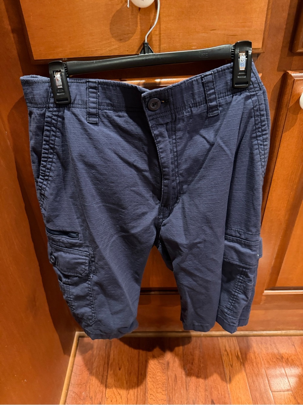 Wearfirst Men's Navy Cargo Shorts - Comfortable Casual Wear